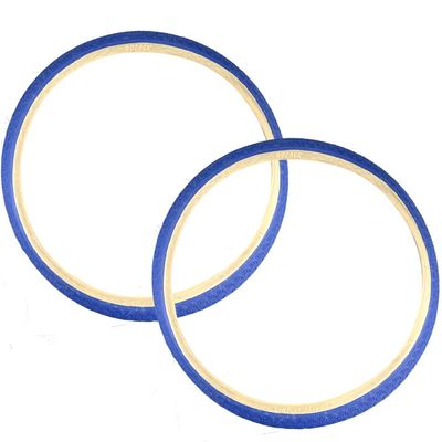 Bike Liq SE Bikes Bozack 29 X 2.4 Street Park Wheelie BMX Freestyle Front Back Tire Pair (Blue Tan)