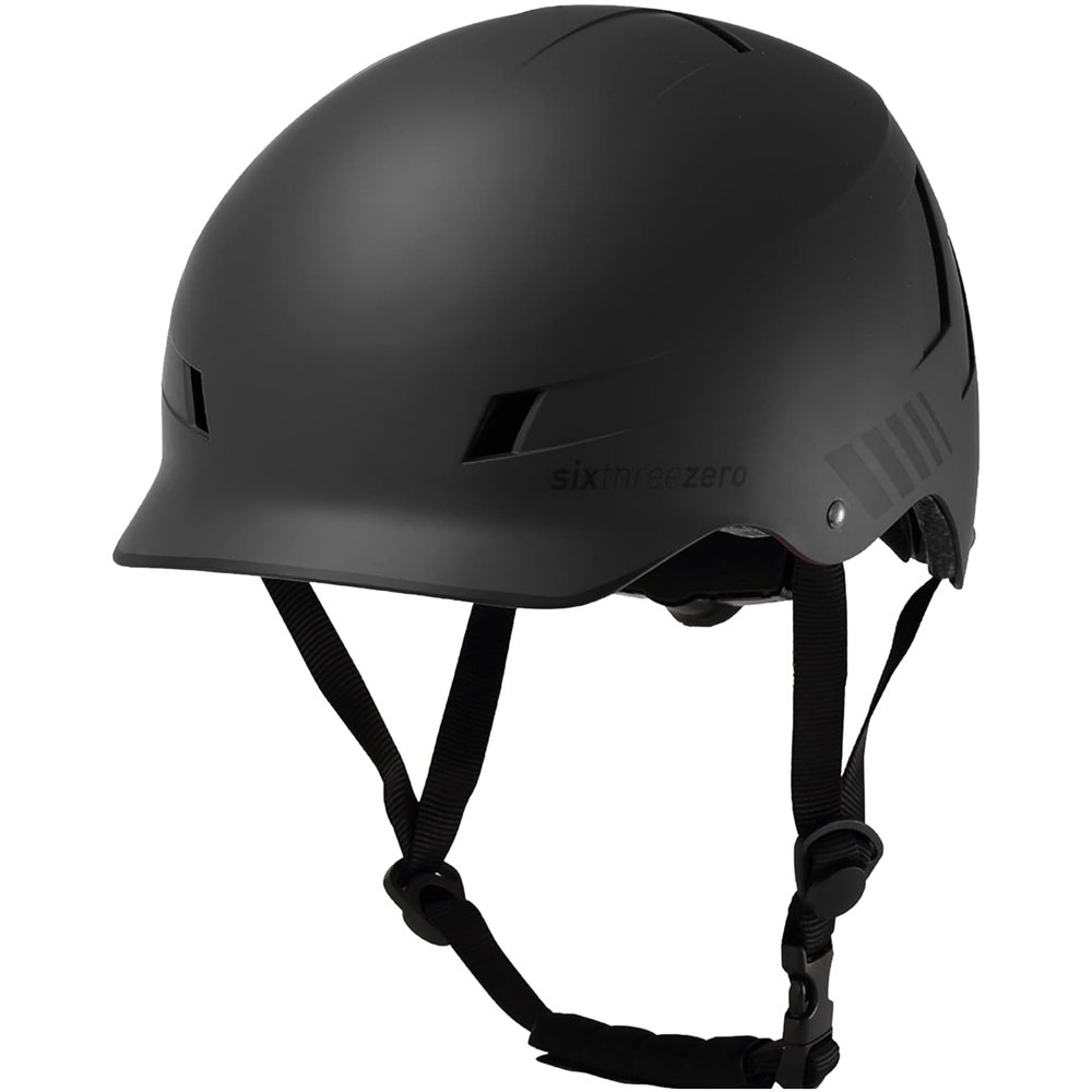 sixthreezero Bike Helmet, Adult Bicycle Helmet for Men and Women, Road and Street Cycling Helmets, Black, Large