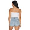 Lojobands Women's Tailgate Outfit College Game Day Tube Top Strapless Top One Size Fits Most (One Size, Bucknell Bison - Navy) view 2