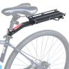 Lumintrail Bike Cargo Rack, Seatpost Mounted Bicycle Luggage Carrier with 20 LBs Weight Capacity for Trunk Bags and Quick Release Handle, High Angle for Extra Tire Clearance view 1