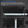 Lumintrail Bike Cargo Rack, Seatpost Mounted Bicycle Luggage Carrier with 20 LBs Weight Capacity for Trunk Bags and Quick Release Handle, High Angle for Extra Tire Clearance view 4