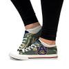 FOCO Auburn Womens Camo Low Top Canvas Shoe Size 10 view 3
