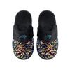 FOCO womens NFL Team Logo Ladies Sequin Fashion Slippers, Team Color, 9-1845 US view 4