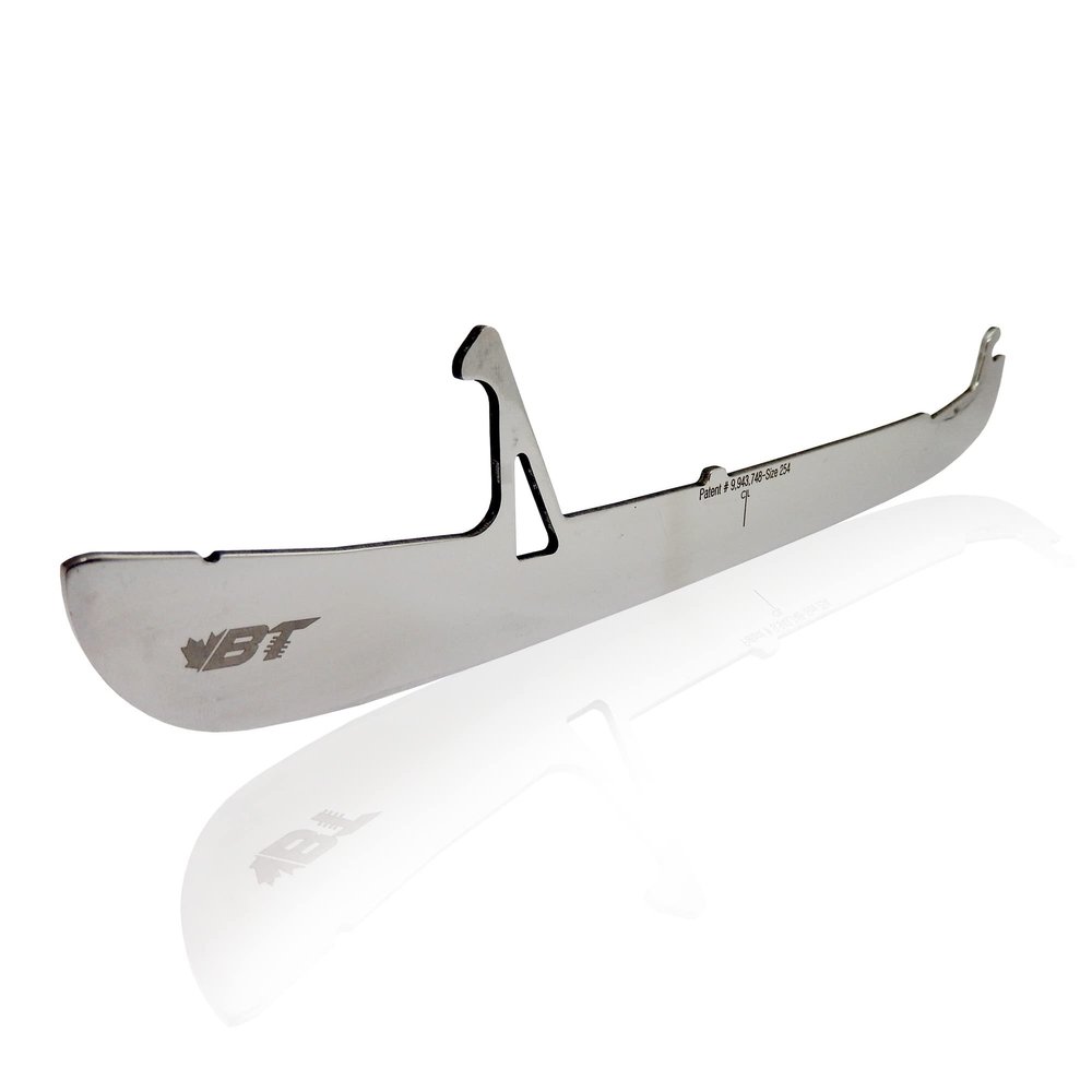 Bladetech Hockey - Replacement Skate Blades for True Shift Holder (Quick-Release) - Mirror Stainless