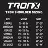TronX Force Adult Senior Junior Teen Ice Hockey Shoulder Pads (Senior Medium) view 4