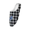 FOCO Detroit Lions Sherpa Lined Buffalo Check Memory Foam Slipper - S view 1