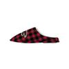 FOCO Atlanta Falcons Sherpa Lined Buffalo Check Memory Foam Slipper - XL view 2