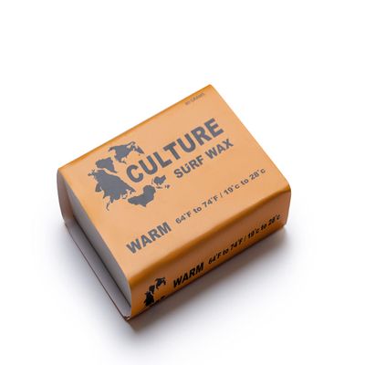 Culture Supply Surfboard Wax ~ 80g Bars | 6-Packs and 84 bar Cases | Tropical/Base | Warm | Cool | Cold | Wax Comb Included (Warm, CASE - 84 Bars)