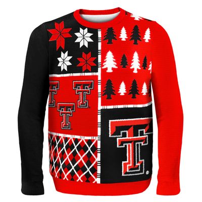 Texas Tech Busy Block Ugly Sweater - Mens Large