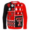 Texas Tech Busy Block Ugly Sweater - Mens Large view 1