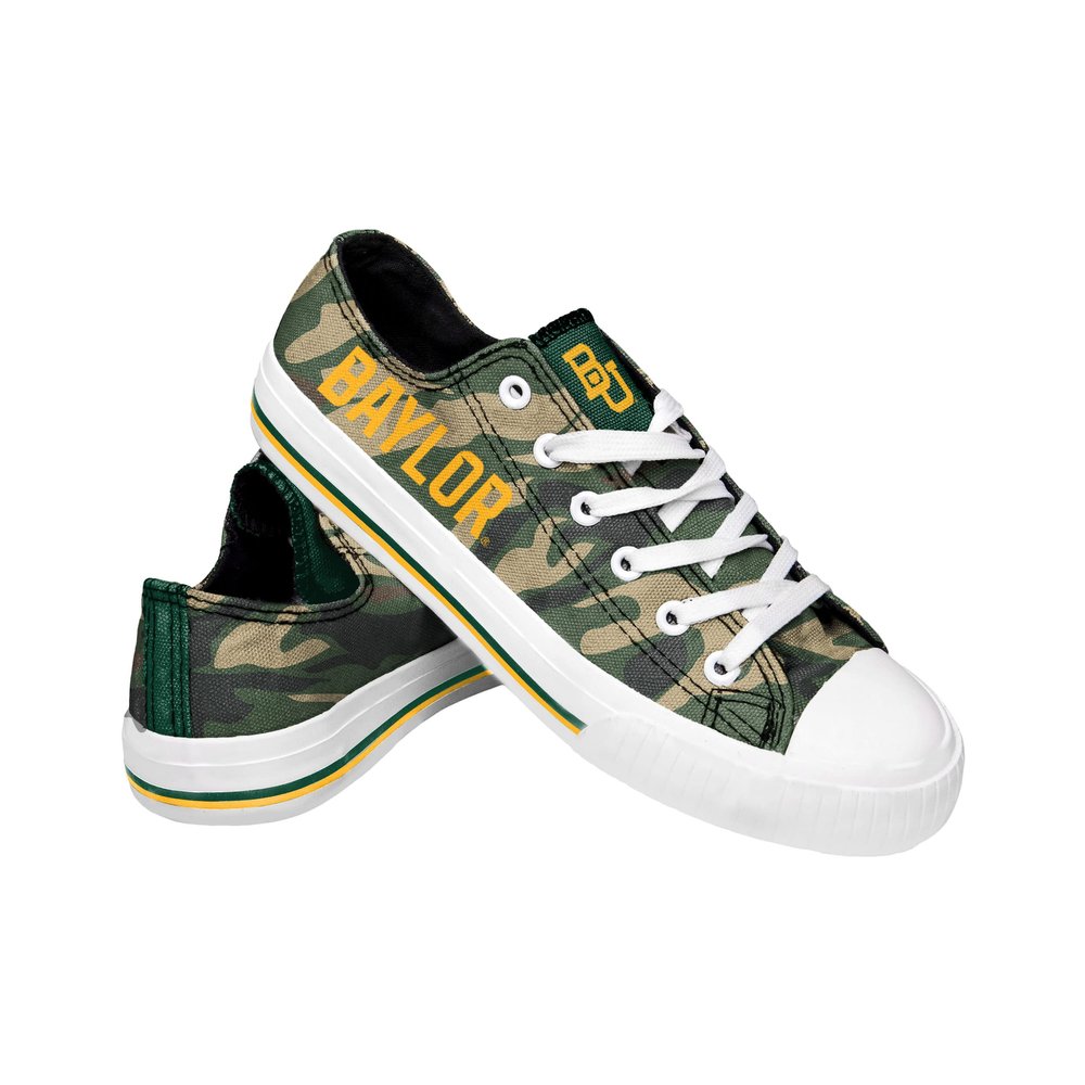 FOCO Baylor Womens Camo Low Top Canvas Shoe Size 10