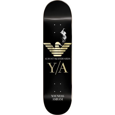 Almost Amrani Luxury Skateboard Deck -8.25 Super Sap R7 - (Bundled with Free 1'' Hardware Set)