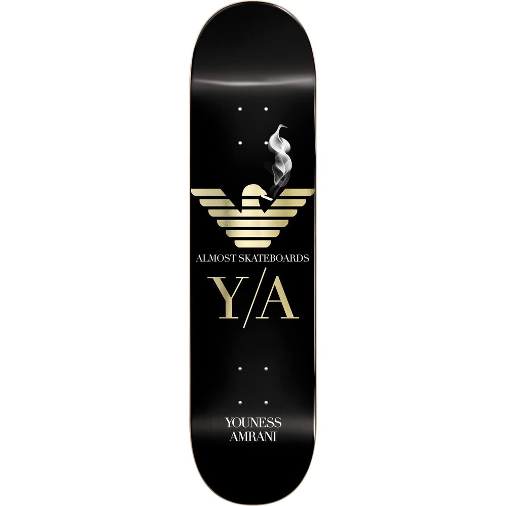 Almost Amrani Luxury Skateboard Deck -8.25 Super Sap R7 - (Bundled with Free 1'' Hardware Set)