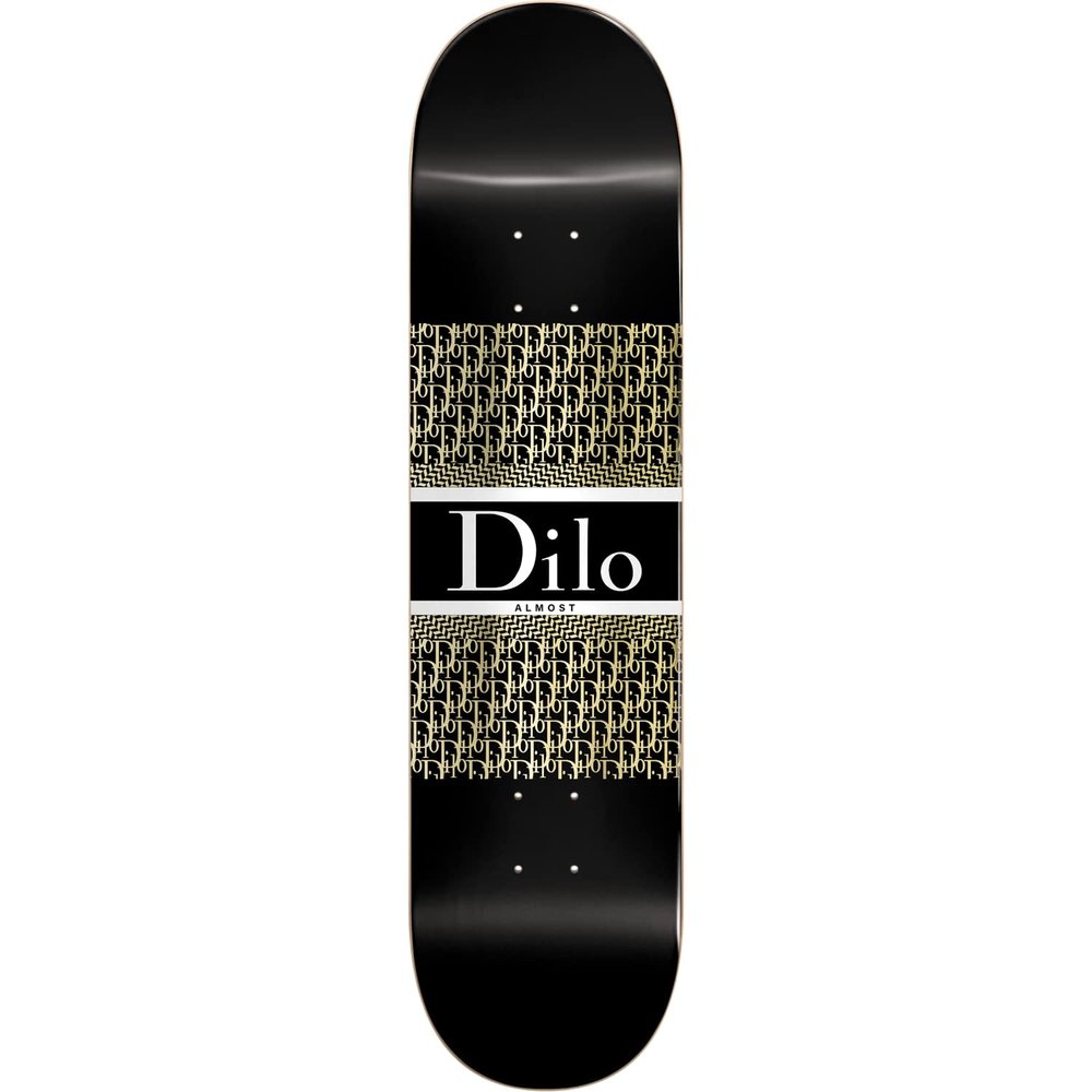 Almost Dilo Luxury Skateboard Deck -8.37 Super Sap R7 - (Bundled with Free 1'' Hardware Set)