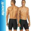 Sporti Piped Splice Swim Jammer Swimsuit - Black/Green - 38 view 2