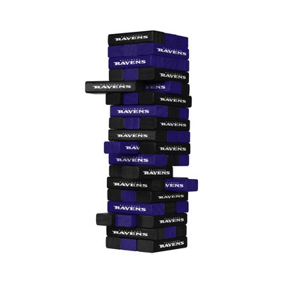 FOCO unisex adult NFL Team Logo Stackable Blocks Game, Team Color, 9-1769 US