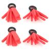 01 02 015 Drift Float Indicators, Lightweight High Density Reliable Universal Foam Strike Indicator High Performance Greater Buoyancy 4pcs for Fly Fishing(red) view 2