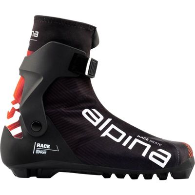 ALPINA Race Skate Boot - 2022 - Red/Black/White - 45 EU