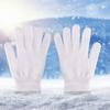 HORNO 1 Pair of Knitted Warm Gloves (White) view 3