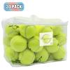 Magicorange Tennis Balls, 30 Pack Advanced Training Tennis Balls Practice Balls, Pet Dog Playing Balls, Come with Mesh Bag for Easy Transport, Good for Beginner Training Ball (Green) view 2
