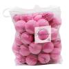 Magicorange Tennis Balls, 60 Pack Advanced Training Tennis Balls Practice Balls, Pet Dog Playing Balls, Come with Mesh Bag for Easy Transport, Good for Beginner Training Ball (Pink) view 2