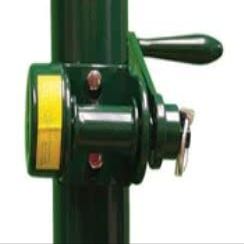 BuyBocceBalls Listing for Har-Tru - Tennis Net Post Accessories - Replacement Post Reel - Green (104-219GN)