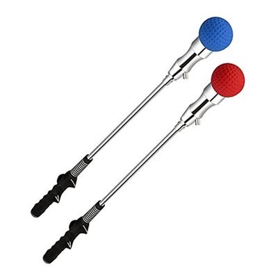 Golf Swing Trainer Golf Training Aid Swing Trainer Golf Warm-Up Stick for Adults Golf Beginners Golf Training Aids (Blue)