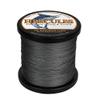 HERCULES Braided Fishing Line 12 Strands, 100-2000m 109-2196 Yards Braid Fish Line, 10lbs-420lbs Test PE Lines for Saltwater Freshwater - Grey, 320lbs, 2000m view 1