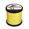 HERCULES Braided Fishing Line 12 Strands, 100-2000m 109-2196 Yards Braid Fish Line, 10lbs-420lbs Test PE Lines for Saltwater Freshwater - Yellow, 60lbs, 1000m view 1