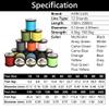 HERCULES Braided Fishing Line 12 Strands, 100-2000m 109-2196 Yards Braid Fish Line, 10lbs-420lbs Test PE Lines for Saltwater Freshwater - Yellow, 60lbs, 1000m view 2