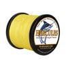 HERCULES Braided Fishing Line 12 Strands, 100-2000m 109-2196 Yards Braid Fish Line, 10lbs-420lbs Test PE Lines for Saltwater Freshwater - Yellow, 60lbs, 1000m view 3