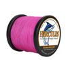 HERCULES Braided Fishing Line 12 Strands, 100-2000m 109-2196 Yards Braid Fish Line, 10lbs-420lbs Test PE Lines for Saltwater Freshwater - Pink, 15lbs, 2000m view 3