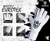 Keeperking Goalkeeper Gloves for Adults Football Gloves Men's Inner Seam Professional Grip 4 mm Secure Fit Unisex (10, E.White Neg) view 4