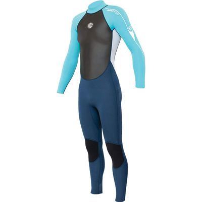 Alder Junior Impact 3/2mm Fullsuit Wetsuit - Cyan WS22GIF 10Y