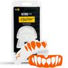 2 Pack Nxtrnd Rush Dual Layer Mouthguard, Custom Fit Sports Mouthpiece for Football, Boxing, MMA, Basketball, Hockey, Lacrosse, Youth & Adult (Orange) view 1