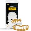 2 Pack Nxtrnd Rush Dual Layer Mouthguard, Custom Fit Sports Mouthpiece for Football, Boxing, MMA, Basketball, Hockey, Lacrosse, Youth & Adult (Gold) view 1