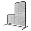 MR L-Screen Baseball Pitching Screen 7x7FT, Baseball Pitching Net, Baseball Protective Screen, Baseball Softball Screen for Field, Portable Batting Screen, Pitcher Screen Safety Screen for Baseball view 1