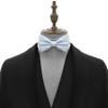 Adam Young Boy's Light Blue Bow Tie Pre-Tied Style Formal Satin Classic Bowtie for Tuxedo Faux Silk (Medium, Pastel Blue) view 4