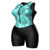 Sparx Women Triathlon Suit Tri Short Racing Cycling Swim Run (Small, Leafs) view 1