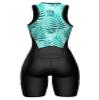 Sparx Women Triathlon Suit Tri Short Racing Cycling Swim Run (Small, Leafs) view 4