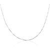 AJ's Collection Sterling Silver 925 Box Chain - 22 Inch view 1