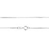 AJ's Collection Sterling Silver 925 Box Chain - 22 Inch view 2