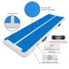 AWSUM 13ft Air Mat Tumbling Tracks 4 inches Thickness Inflatable Gymnastics Training Mat with Electric Air Pump for Gym/Water/Yoga view 4