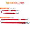 HandAcc Hunting Safety Belt with Adjustable Lanyard, Tree Climbing Belt Restraint Lanyards, Add Level of Safety for Hunting, Hanging Stand Or Step, Trimming Tree, Putting Up Deer Stand view 2