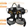 HandAcc Climbing belts, Thicken Professional Large Size Safety Seat Belts for Tree Climbing, Rescuing Work, Rappelling and Other Outdoor Adventure Activities view 3