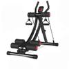 WINBOX AB Workout Equipment, Home Gym Ab Machine for Abdominal Exercise and Strength Training, Height Adjustable Fitness Machine With Resistance Bands (Red) view 2