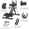 WINBOX AB Workout Equipment, Home Gym Ab Machine for Abdominal Exercise and Strength Training, Height Adjustable Fitness Machine With Resistance Bands (Red) view 3
