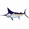 Sword Fish Beautiful Fish Decal | Fishing Decal for Boat, Car, Vehicle, Truck Etc. | Waterproof Vinyl Sticker | Many Sizes & Styles Available | 12" to 40" by Digital Fish Art (X-Large, Position 3) view 1