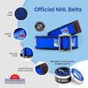 GELLS Quebec Nordiques NHL Hockey Belt Officially Licensed With Nickel Finished Brass Buckle And Logo Tin Youth Size Medium view 3