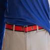 GELLS Chicago Blackhawks NHL Hockey Belt Officially Licensed With Nickel Finished Brass Buckle And Logo Tin Youth Size Large view 3